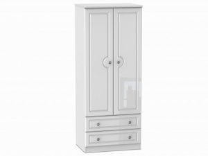 welcome-2ft6-pembroke-white-high-gloss-2-door-2-drawer-double-wardrobe-assembled_20412