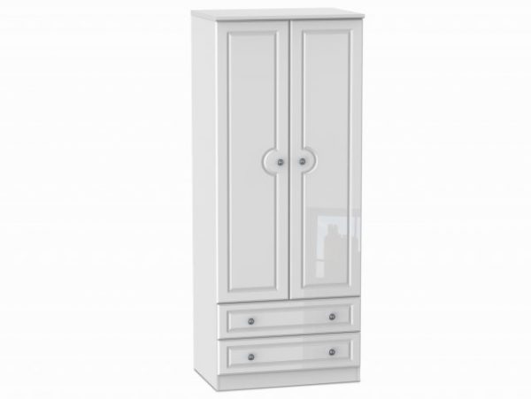 welcome-2ft6-pembroke-white-high-gloss-2-door-2-drawer-tall-double-wardrobe-assembled_20413
