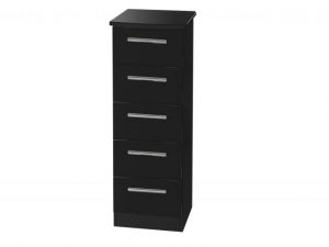 welcome-knightsbridge-black-high-gloss-5-drawer-tall-narrow-chest-of-drawers-assembled_27712