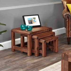BCDR08A-Walnut-Solid-Wooden-Nest-of-3-Tables-Salem-Roseland-Furniture-1
