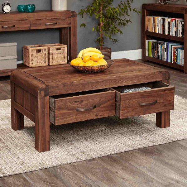 BCDR08C-Large-Walnut-Wooden-Coffee-Table-with-Drawers-Salem-Roseland-Furniture-7