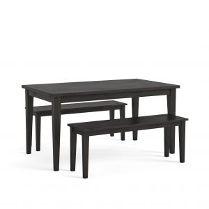 ELSIE-BLK-BDL1-Elle-noir-dining-set-black-120-cm-dining-table-and-benches-roseland-furniture-1