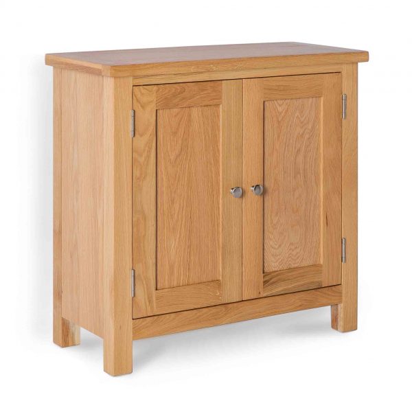 London Oak Cupboard | Fully Assembled | Solid Wood | Oak, MySmallSpace UK