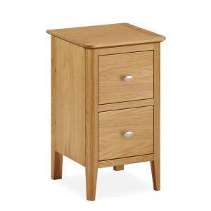 G4793-alba-oak-2-drawer-narrow-bedside-table-roseland-furniture-1