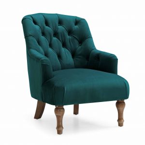 RF10207-bianca-teal-velvet-accent-chair-with-buttoned-back-roseland-furniture-1