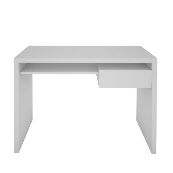 Marcus Contemporary Work From Home Office Desk with Drawer, MySmallSpace UK