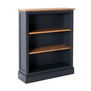 RF5282-CHARCOAL-SMALL-BOOKCASE-CHICHESTER-ROSELAND-FURNITURE-wbg-2
