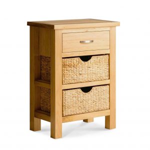 RFG3475-london-oak-telephone-table-with-baskets-roseland-furniture-1