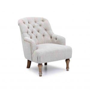 RFKY182-bianca-cream-linen-accent-chair-with-buttoned-back-roseland-furniture-2