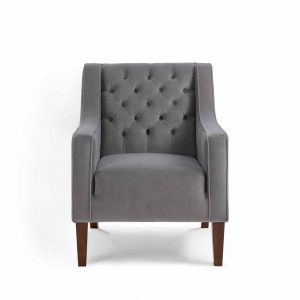 RFKY270-eliza-chesterfield-armchair-chair-grey-roseland-furniture-1