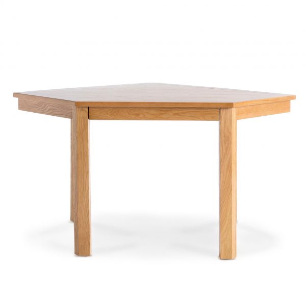 Roseland Oak Corner Desk | Home Office Table, MySmallSpace UK