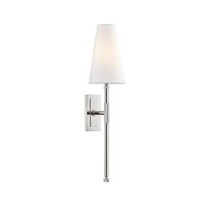 122808-bowerytaperedwalllightpolishednickel