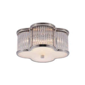 89921-basil-small-ceiling-light-in-polished-nickel-and-clear-glass-rods-with-frosted-glass