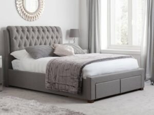 birlea-valentino-5ft-king-size-grey-upholstered-fabric-2-drawer-bed-frame_35503