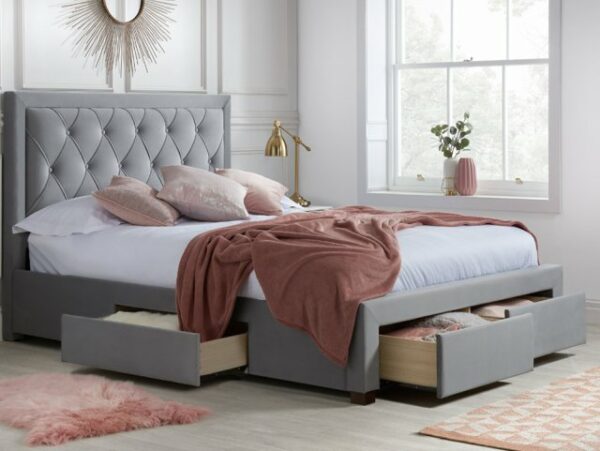 birlea-woodbury-5ft-king-size-grey-upholstered-fabric-4-drawer-bed-frame_33180