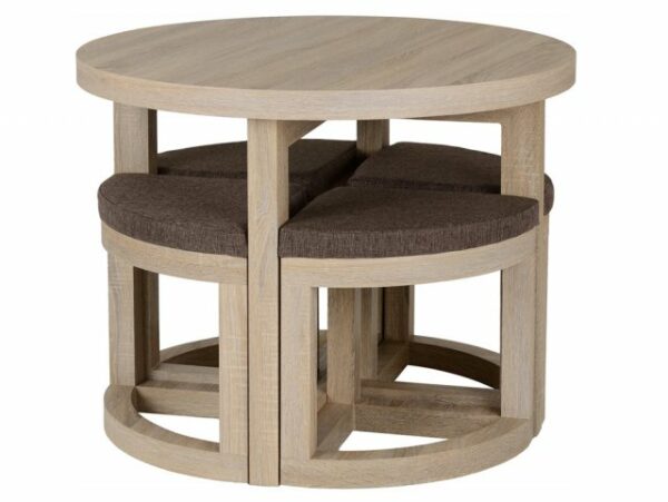seconique-cambourne-stowaway-90cm-light-sonoma-oak-dining-table-and-4-stools-set_35521