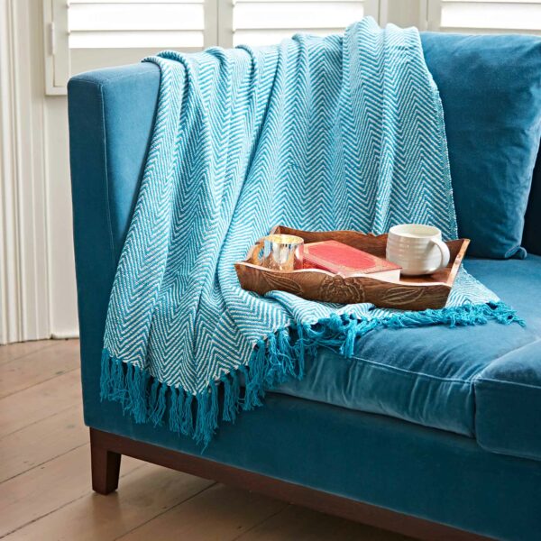 ATCT-Turquoise-Recycled-Cotton-Woven-Chevron-Throw-LR-1