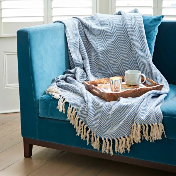 ATWCB-Blue-Recycled-Cotton-Woven-Chevron-Throw-LR-1