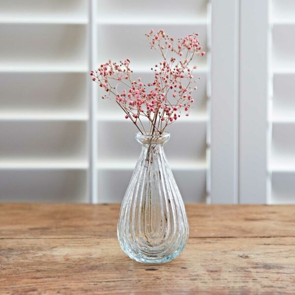 Rippled-Bud-Vase
