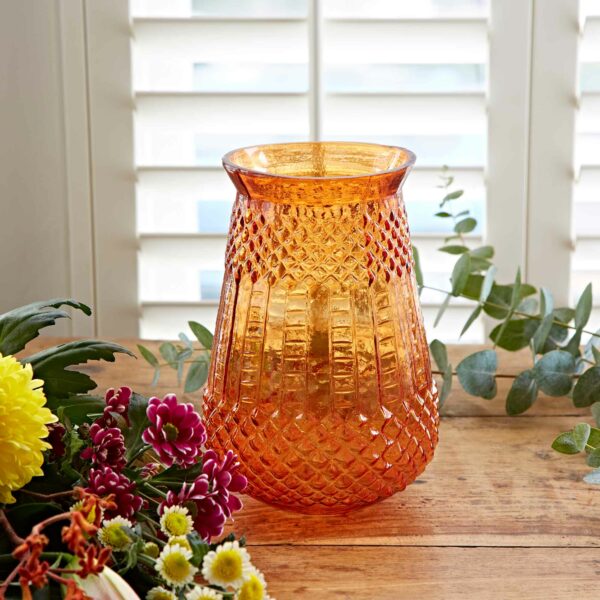 TGFV4-OR-Orange-Flower-Vase-3
