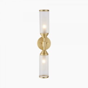aster-ribbed-glass-wall-light-brass-p40707-2818021_image summer sale cult furniture, MySmallSpace UK