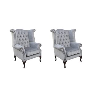 chesterfield_2_x_wing_chairs_perla_illusions_grey_velvet_fabric_in_queen_anne_style