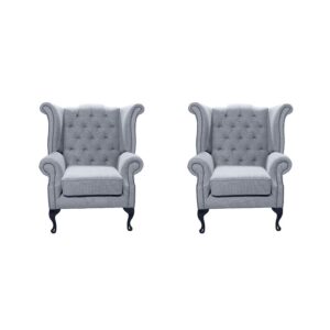 chesterfield_2_x_wing_chairs_verity_plain_steel_fabric_bespoke_in_queen_anne_style