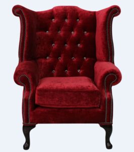 chesterfield_crystal_high_back_wing_chair_modena_pillarbox_red_real_velvet