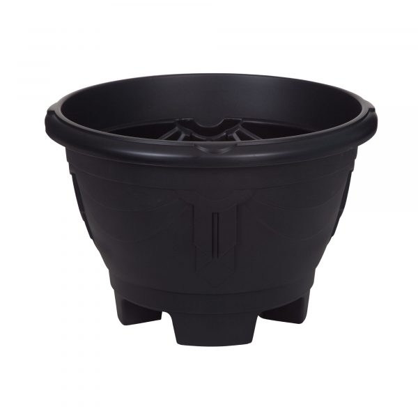 4505648-WHITEFUZE-G020365-26cm-Round-Venetian-Planter-With-Legs-_Black_-2000-x-2000-pxl