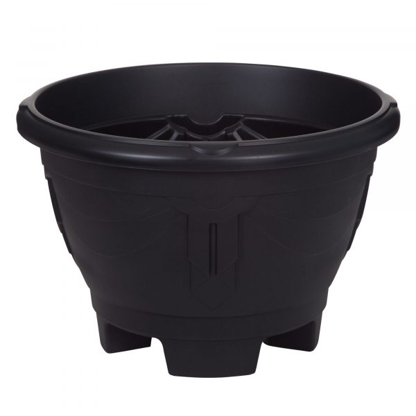 4505662-WHITEFUZE-G020325-43cm-Round-Venetian-Planter-With-Legs-_Black_-2000-x-2000pxl