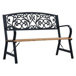 amyra-wooden-garden-seating-bench-steel-frame-black