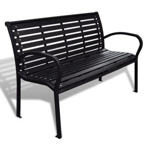 anvil-outdoor-steel-seating-bench-black