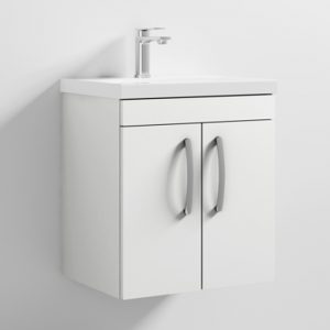 athenia-50cm-2-doors-wall-vanity-basin-1-gloss-white