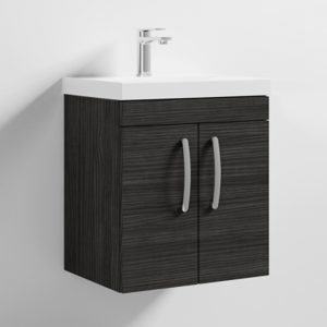 athenia-50cm-2-doors-wall-vanity-basin-3-black