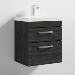 athenia-50cm-2-drawers-wall-vanity-basin-3-black