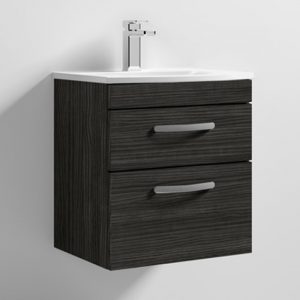 athenia-50cm-2-drawers-wall-vanity-basin-4-black