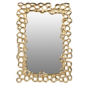 bubble-wall-bedroom-mirror-gold-frame