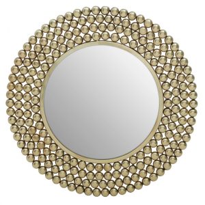 casa-round-beaded-effect-wall-mirror-gold-metal-frame
