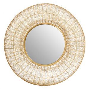 casa-round-wall-mirror-gold-metal-frame