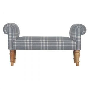 cassia-fabric-hallway-seating-bench-canus-tartan