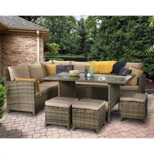 caxias-corner-dining-sofa-set-brown-natural-weave