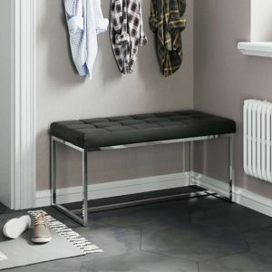 croatia-dining-bench-black-faux-leather-chrome-legs