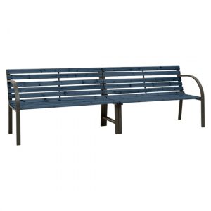 dhuni-twin-wooden-garden-seating-bench-grey