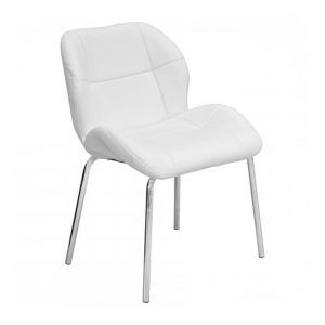 dinky-bistro-faux-leather-dining-chair-white