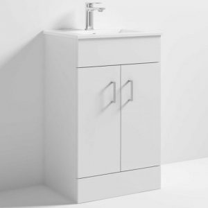 edina-51cm-floor-vanity-minimalist-basin-gloss-white