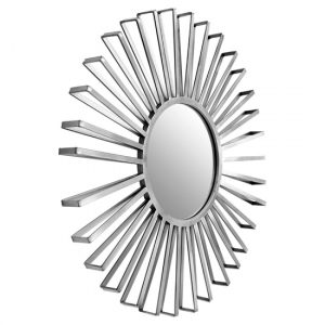 farota-round-solar-design-wall-mirror-silver-frame
