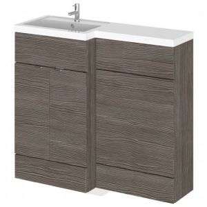fuji-100cm-left-handed-vanity-l-shaped-basin-brown