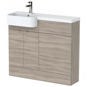 fuji-100cm-left-handed-vanity-round-basin-driftwood