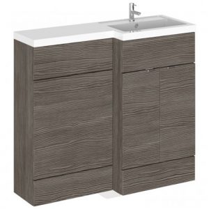 fuji-100cm-right-handed-vanity-l-shaped-basin-brown