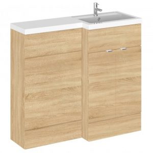 fuji-100cm-right-handed-vanity-l-shaped-basin-oak